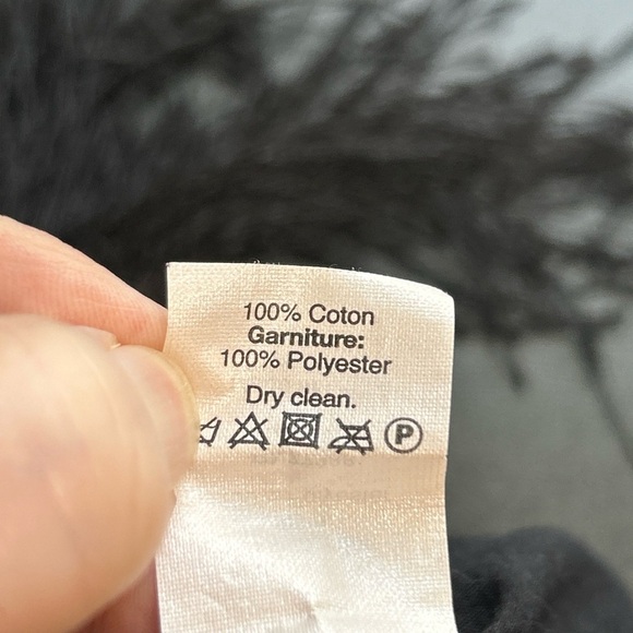 J CREW Top Womens‎ Small Black Sleeveless Tank Fringe Hem Zip Back Ponte Stretch - Picture 10 of 13